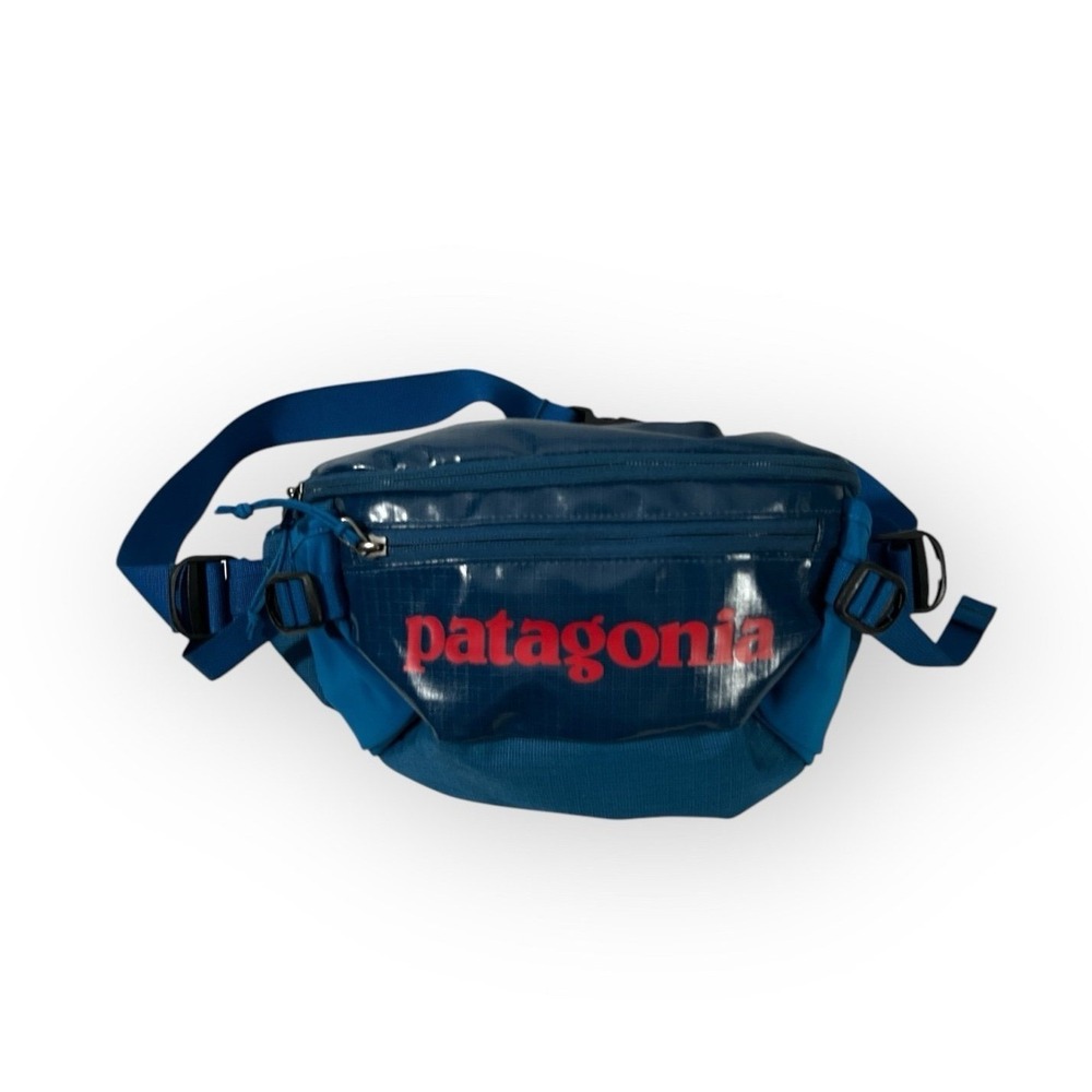 Patagonia Black Hole Waist Pack 5L Fanny Pack bag Touring BLUE Logo
